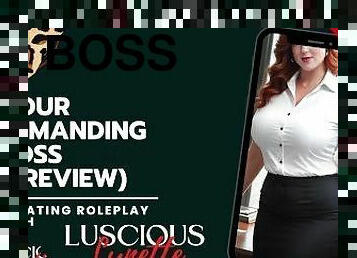 Your Demanding Boss Audio Clip Preview by Luscious Lynette