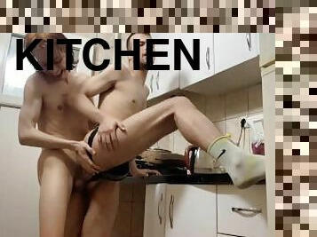 I fucked him in Kitchen rrrrr