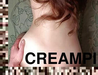Fuck my delicious ass deep and cum inside. Anal creampie and gaping hole
