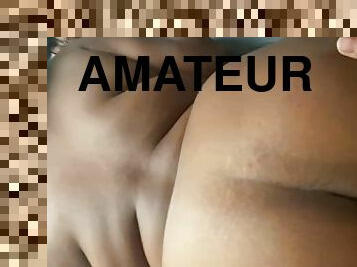 cul, amateur, ados, hardcore, belle-femme-ronde, point-de-vue, noël, dure, crie