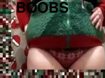 Santa's Sluttiest Elf comes to visit you...