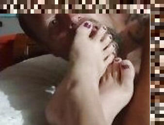 Sucking Her Toes