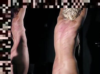 Skinny Female Slaves In Brutal Spanking - Bdsm Fetish P7