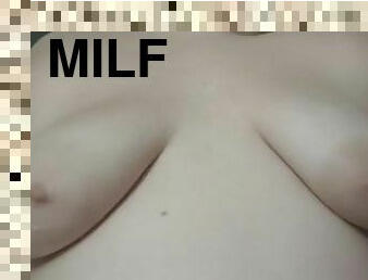 payudara-besar, muncrat, amatir, sayang, jenis-pornografi-milf, susu, halloween