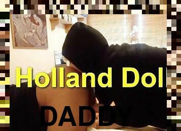 201 Holland Doll - Goth Chick Eats Ass!