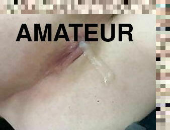 Cumming with my ass after sex with a guy&#039;s sperm