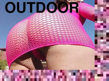 Outdoor Action Where a Babe Gets a Hardcore Anal Fucking