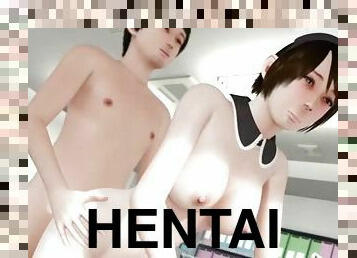 3d hentai maid hardcore sex scene