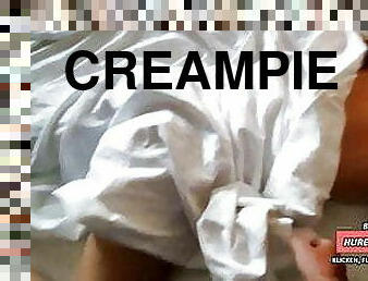 ANAL CREAMPIE, WAHREND SIE POV RUHT