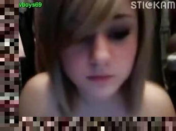 Gorgeous Blonde Teen Getting off In Hot Webcam Chat