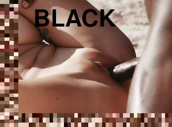 BLACKED Gorgeous Rae Lil Black abandons BF for hot stranger