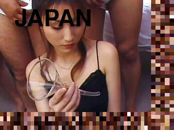 Japanese having intense porn pleasure