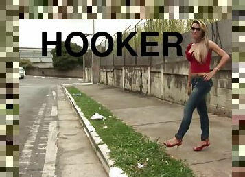 Tranny hooker goes home with him for wicked hot sex