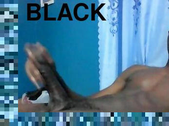 Black dick squirting cum