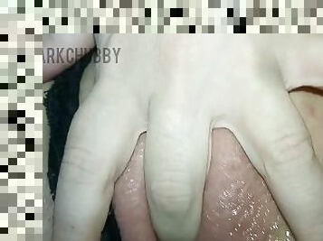 Wet fat pussy fingering Erotic dark chubby girl POV