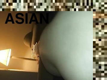 My 18 yr old white and Asian chick TAKING DICK!!!