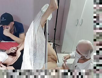 Medico Examina Esposa Quente De Tesao E Marido Corno Nao Compreendeu! 11 Min