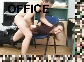Sexy Blonde Secretary Gets Fucked Against Her Will in the Office