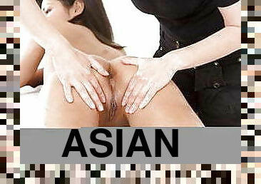 Sexy virgin Asian chick Alga Ruhum, first massage