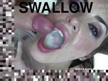 Cum Hungry Whore Nicole Gets Mouthful Of Cum And Swallows 59 Loads In Bukakke Porn
