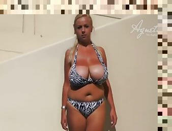 Agnetis Miracle zebra bikini