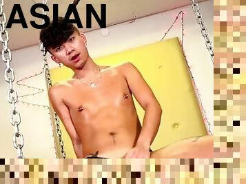 PETERFEVER Asian Twink Danny Ice Anal Plays And Masturbates