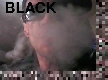 Oregonleatherboy Smoking In Black Leather Slow