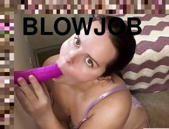 Sloppy blowjob and titfuck teaser