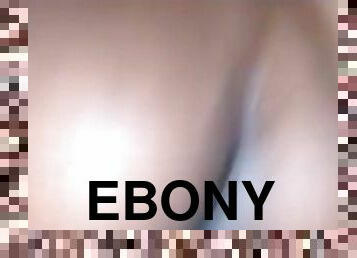 Thick Ebony creaming on my BBC