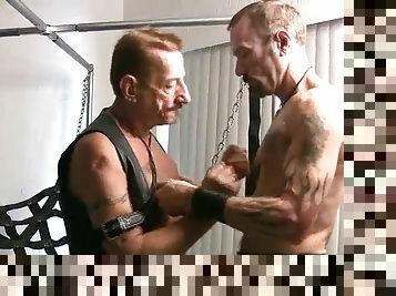 Mature Leather Daddies Fucking