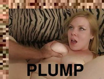 Pretty Blonde Plumper Ilena KuryaKin Has Her Tasty Pussy Drilled