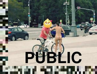 Hidden Cam Captures Jeny Getting Repeatedly Stripped in Public!