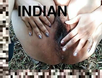 Indian Milf Outdoor Public Pissing And Showing Big Ass Hole