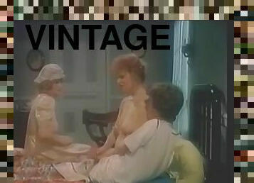 Vintage movie with lots of lesbian and FFM threesome scenes