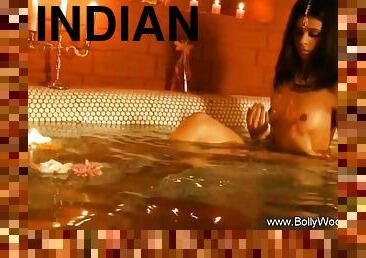 Lovely Brunette Indian Goddess From Exotic India