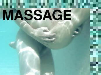 Oil Massage With Sex Inside The Pool