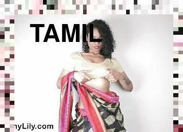 Desi Tamil Bhabhi Lily Kay Mast Boobs Aur Moti Gaand Kay Mazay