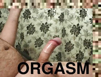 masturbacja, orgazm, amatorskie, wystrysk-spermy, zabawka, szalone, podwójnie, sperma, mleko