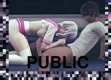 public, muie, jet-de-sperma, pula-imensa, masina, animatie, hentai, pula