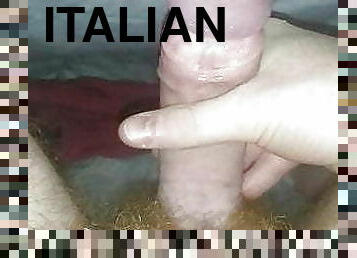 masturbaatio, amatööri, gay, käsihomma, eka-kerta, italialainen