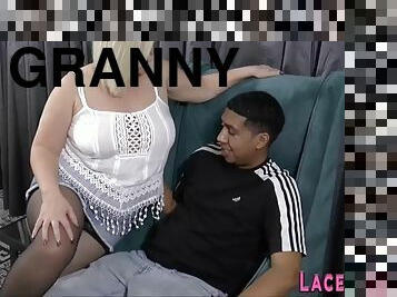 Granny slut tit fuck