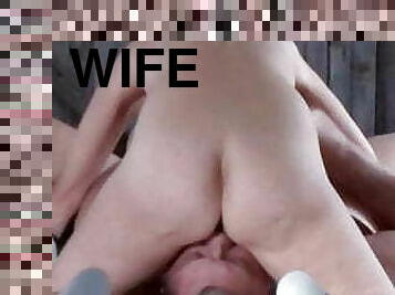 wife face sitting and being devoured