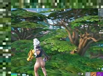 Fortnite gameplay (tigress pantless)