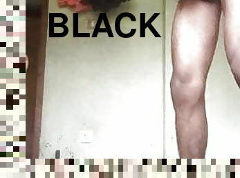 Twink Boy Cum His Big Black Dick