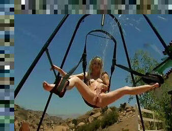 Plenty Squirting Sluts Playing On The Swing