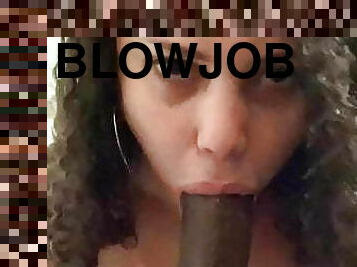 Sexy Solo: Up close dildo blowjob &amp; shower dildo riding