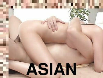 Sensual Asian in hot lingerie supreme Asian gangbang sex