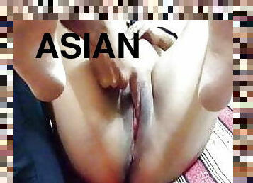 asiático, teta-grande, maduro, caseiro, punheta, indiano, dedos, natural, mamas, amante
