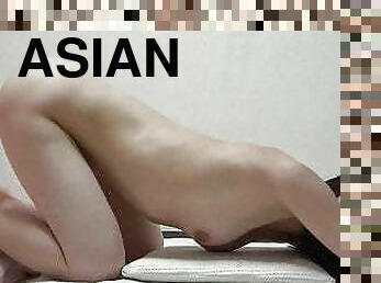 asiático, nudista, adolescente, japonesa, câmara, vigia, webcam, oculto