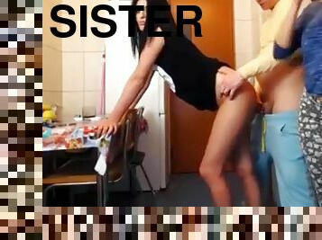 three sisters on viagra whant to see who there dad will fuck